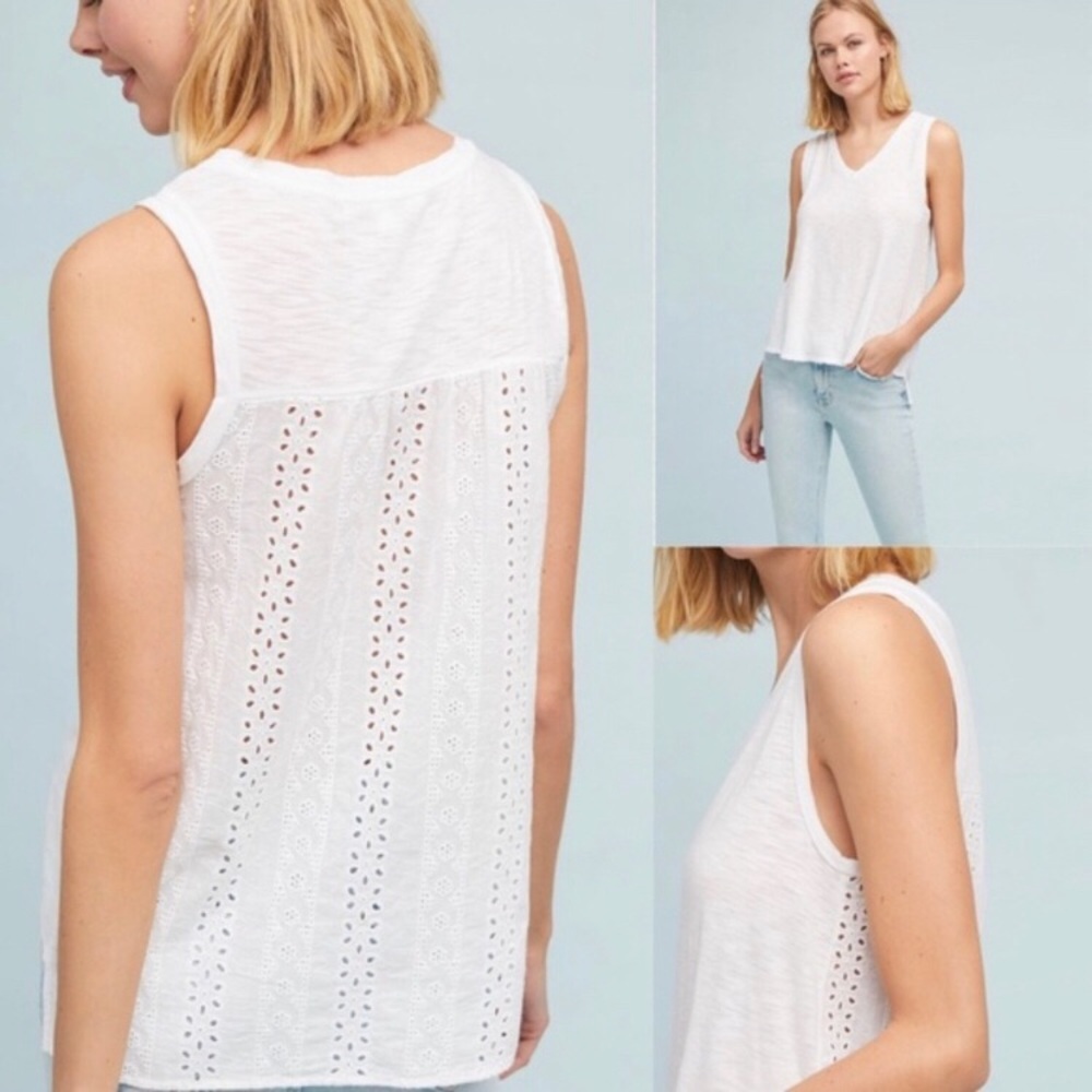 Eri + Ali Anthropologie beautiful tank